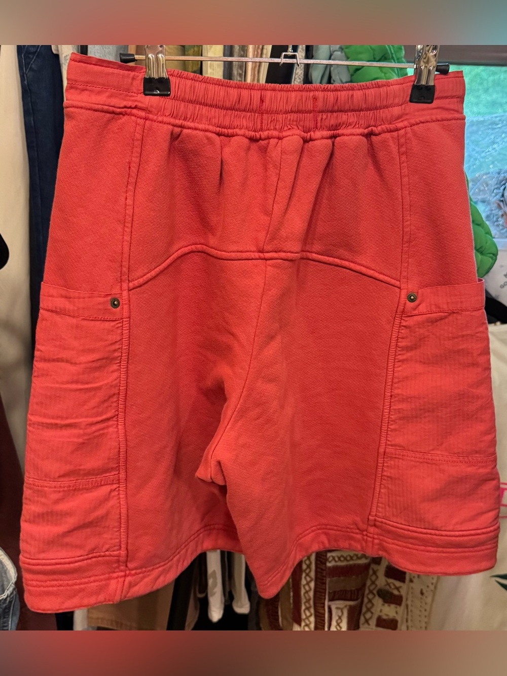 NWT Free People We The Free Jet Set Shorts - Salsa Red - Small, Large - Picture 7 of 9